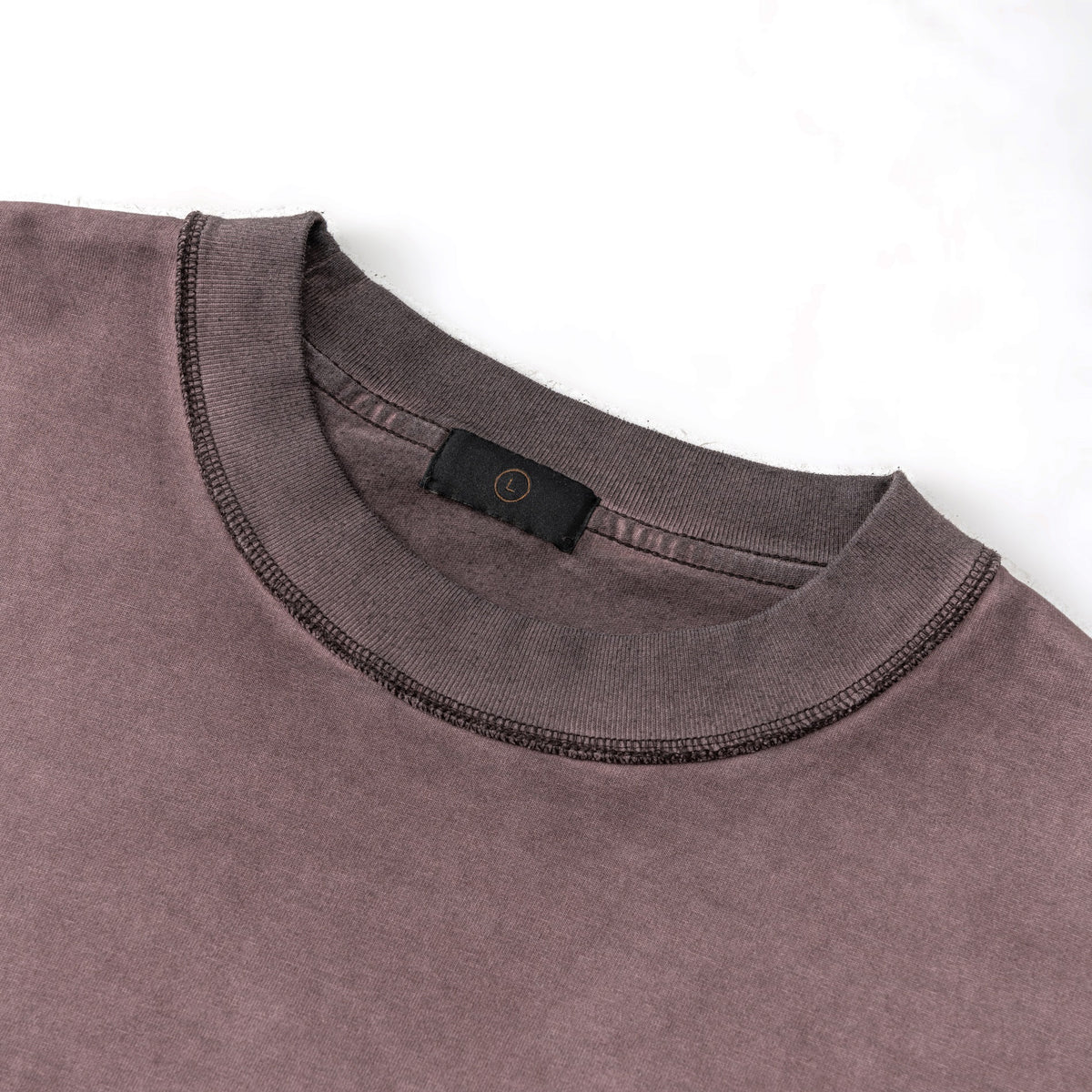 Faded Oversized Sweatshirt-INNBLAC Fashion Apparel