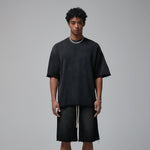 Stone Wash Super Heavyweight T Shirt 10.5oz-INNBLAC Fashion Apparel