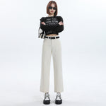 Straight Leg Ankle Jeans-INNBLAC Fashion Apparel