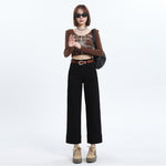 Straight Leg Ankle Jeans-INNBLAC Fashion Apparel