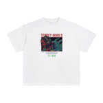 Street Devils Japanese Kanji Graphic Tee-INNBLAC Fashion Apparel