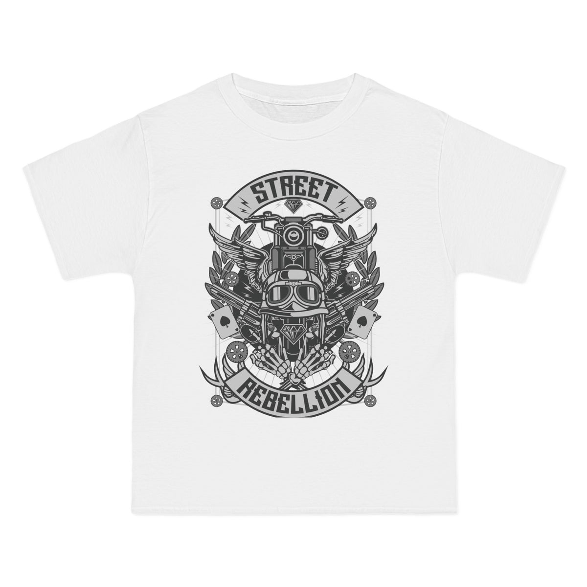 Street Rebellion Retro Graphic Tee-INNBLAC Fashion Apparel