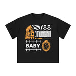Stubborn Baby Abstract Art Graphic Tee-INNBLAC Fashion Apparel