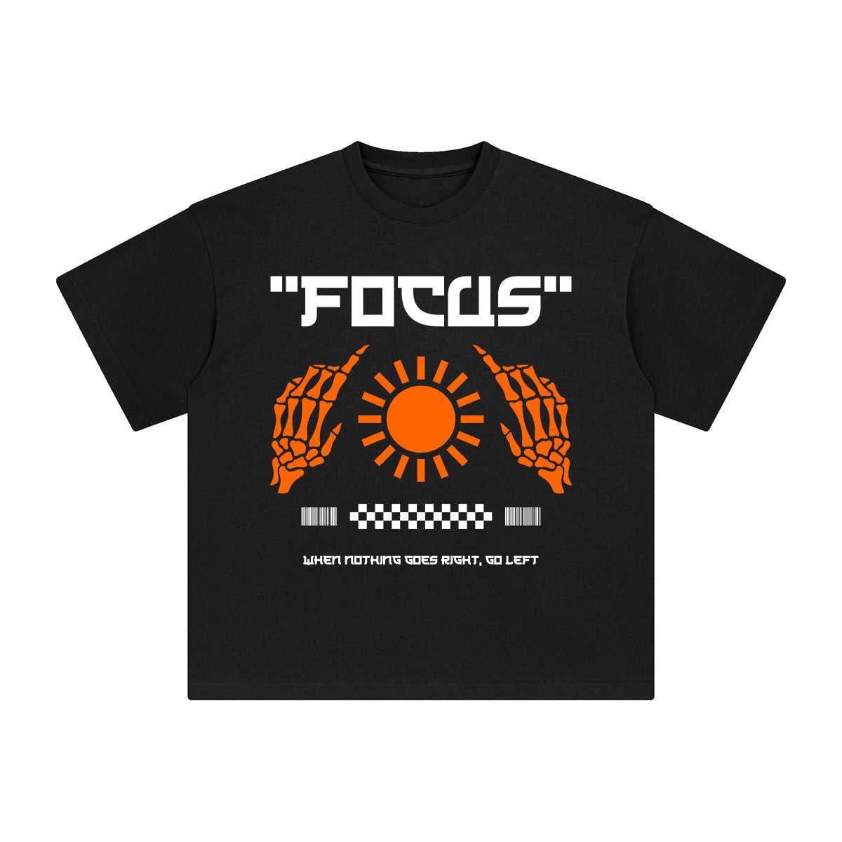 Sun & Demon hands Graphic Tee-INNBLAC Fashion Apparel