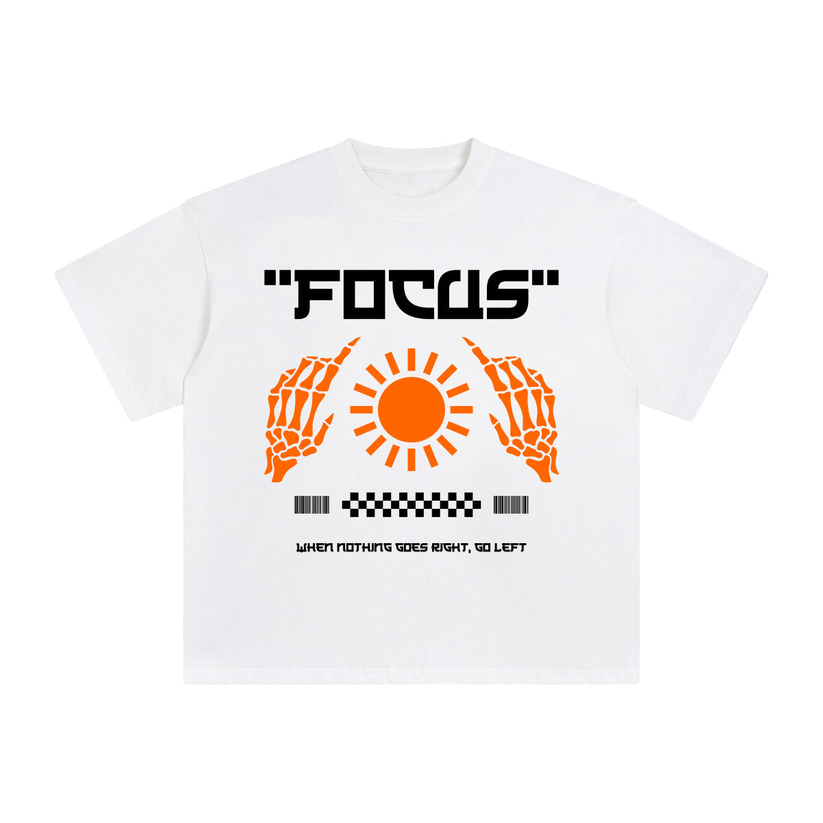 Sun & Demon hands Graphic Tee-INNBLAC Fashion Apparel