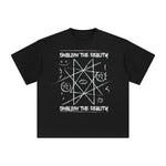 Swallow the Reality Abstract Graphic Tee-INNBLAC Fashion Apparel