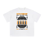 System of Contagion Abstract Graphic Tee-INNBLAC Fashion Apparel