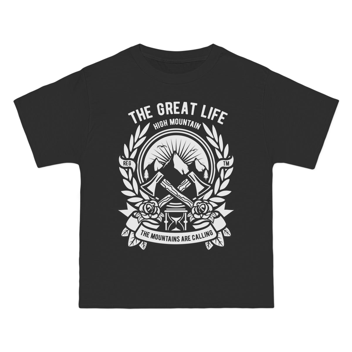 THE GREAT LIFE Axes Graphic Tee-INNBLAC Fashion Apparel
