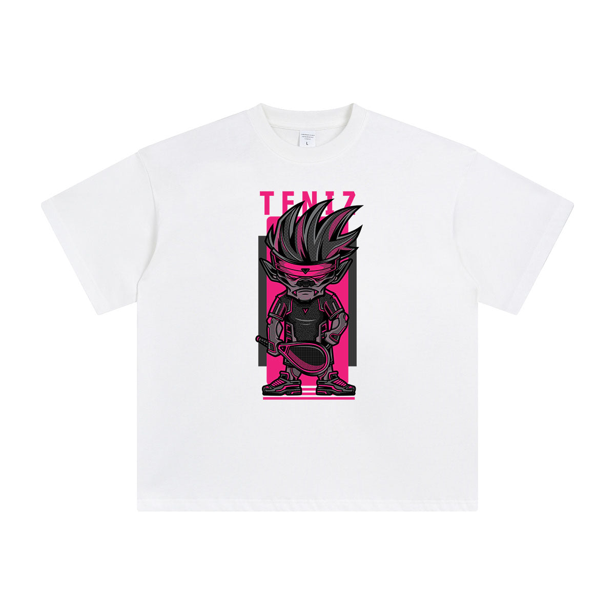 Teniz Sports Monster Graphic Tee-INNBLAC Fashion Apparel