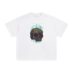 The Head Skull Graphic T Shirt-INNBLAC Fashion Apparel