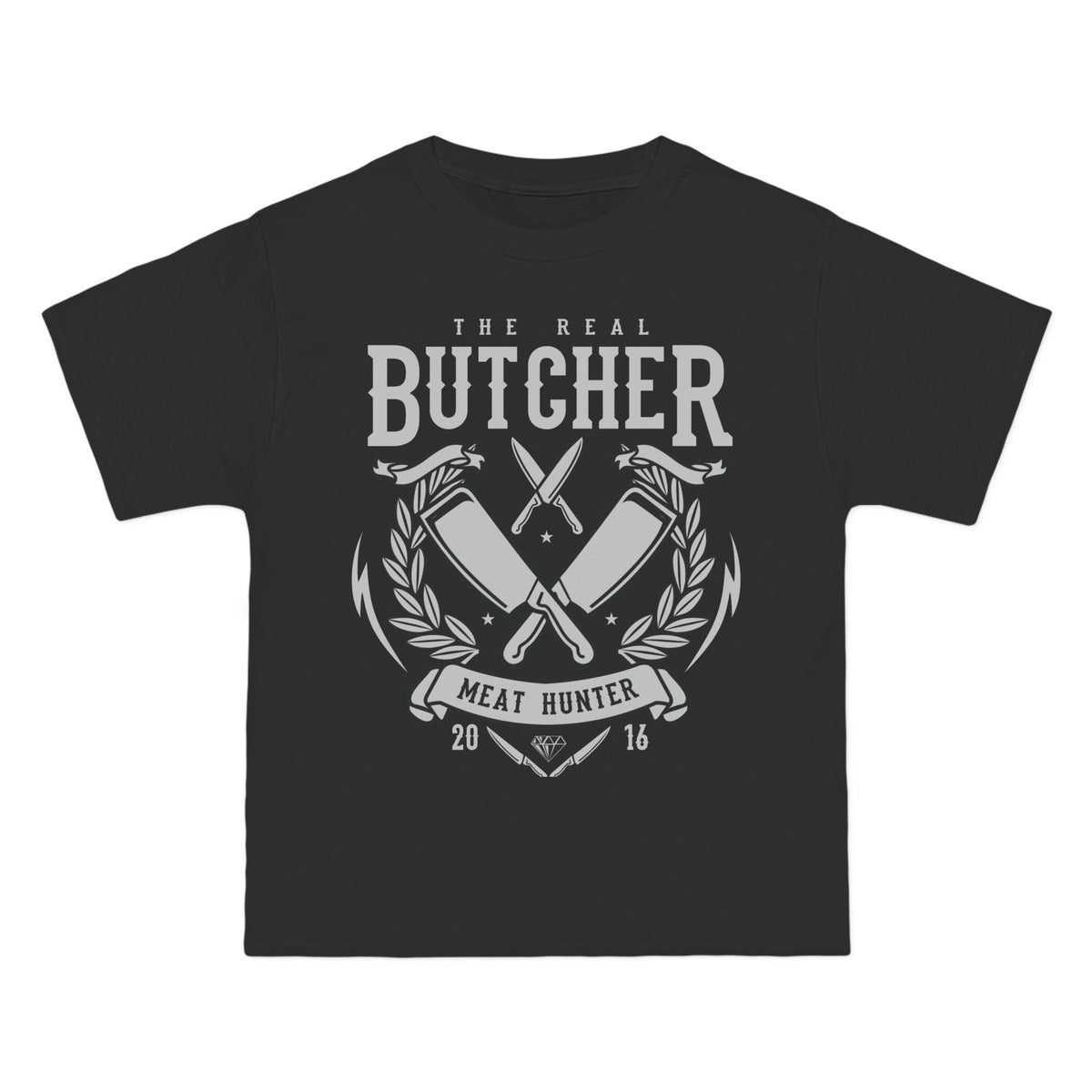 The Real Butcher Retro Graphic Tee-INNBLAC Fashion Apparel