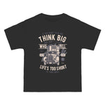Think Big Truck Graphic T Shirt-INNBLAC Fashion Apparel