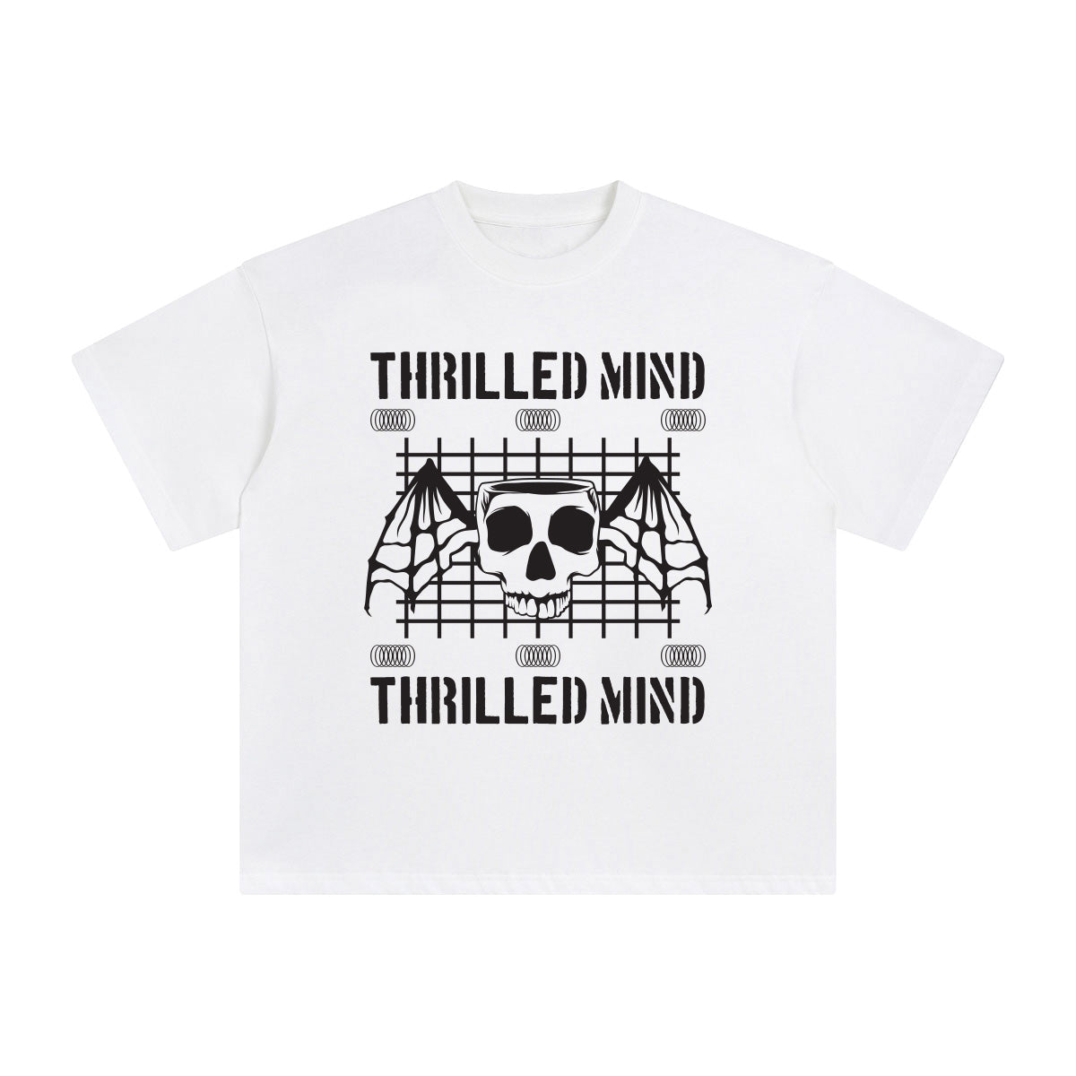 Thrilled Mind Abstract Art Graphic Tee-INNBLAC Fashion Apparel