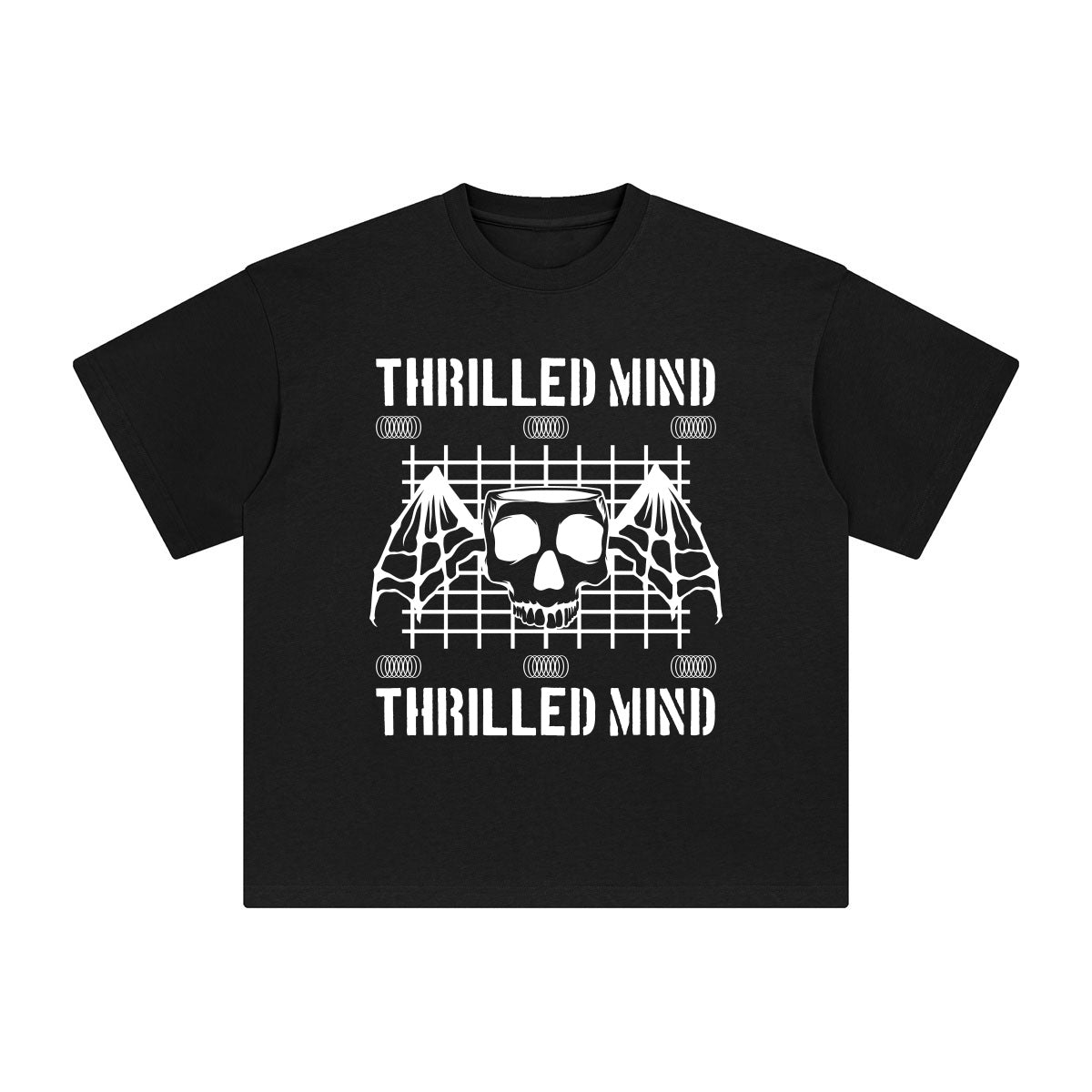 Thrilled Mind Abstract Art Graphic Tee-INNBLAC Fashion Apparel