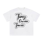 Tiny Human Tamer Graphic Tee-INNBLAC Fashion Apparel