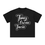 Tiny Human Tamer Graphic Tee-INNBLAC Fashion Apparel