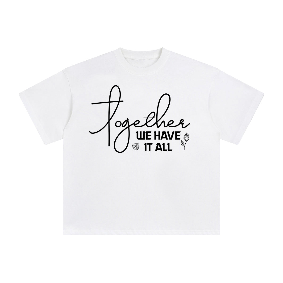 Together We Have lt All Graphic Tee-INNBLAC Fashion Apparel