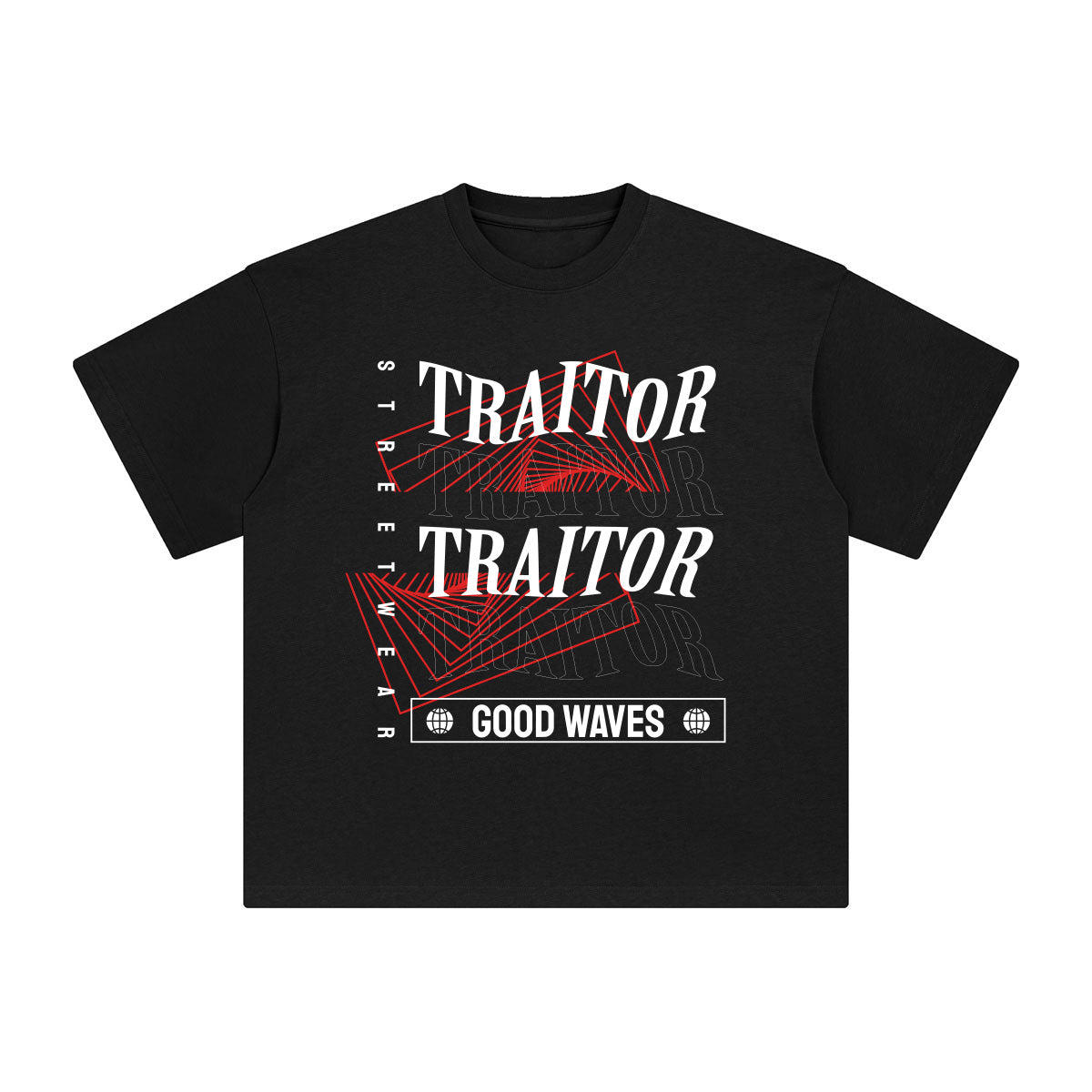 Traitor Abstract Art Graphic Tee-INNBLAC Fashion Apparel