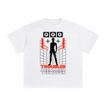 Troubled Teenager Abstract Graphic Tee-INNBLAC Fashion Apparel