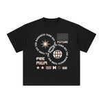 Turn Off the Darkness Abstract Graphic Tee-INNBLAC Fashion Apparel
