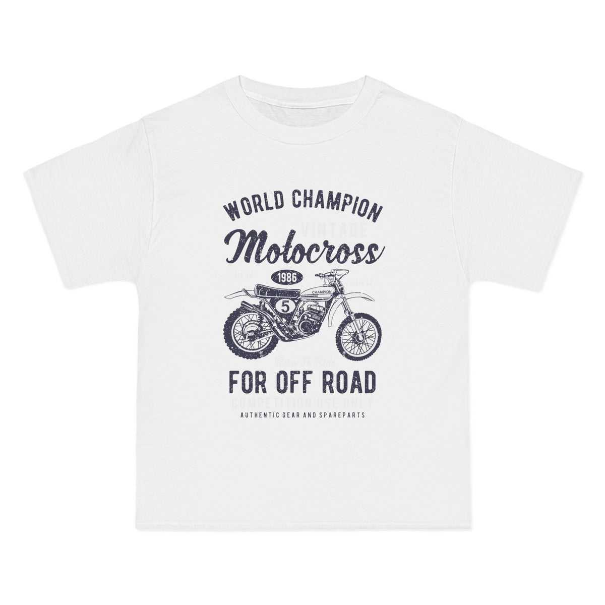Vintage Motocross Graphic T Shirt-INNBLAC Fashion Apparel
