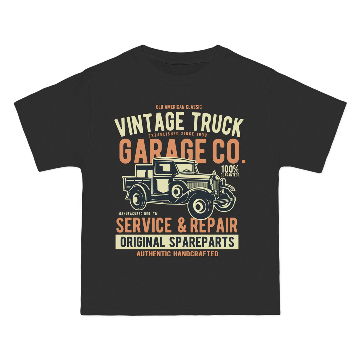 Vintage Truck Retro Graphic Tee-INNBLAC Fashion Apparel