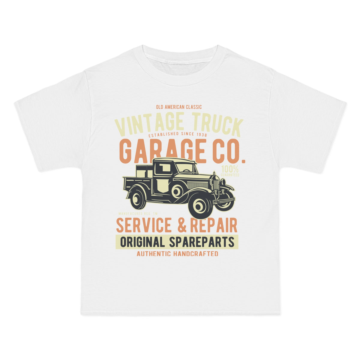 Vintage Truck Retro Graphic Tee-INNBLAC Fashion Apparel