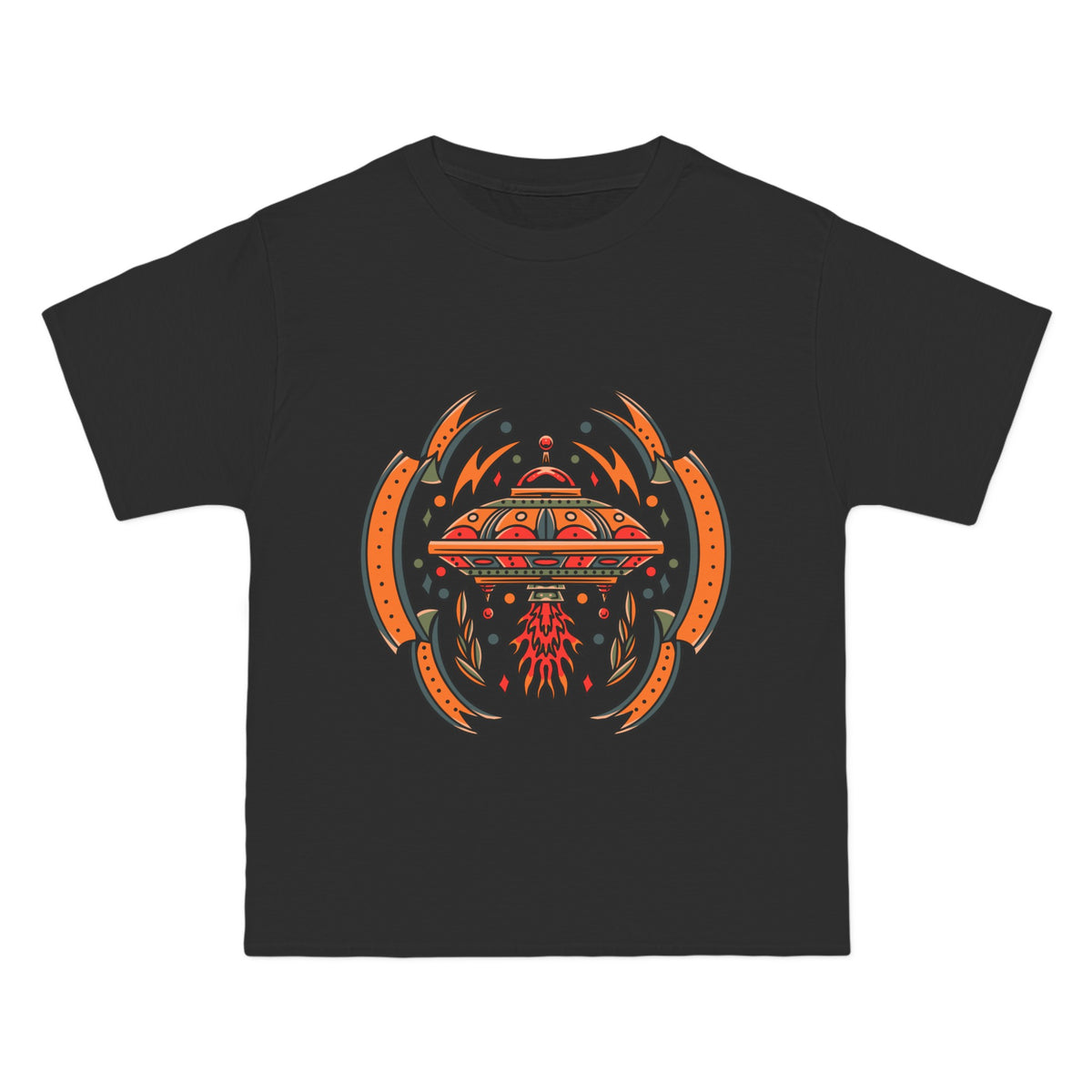 Vintage UFO Graphic T Shirt-INNBLAC Fashion Apparel