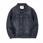 Vintage Washed Ripped Denim Jacket-INNBLAC Fashion Apparel