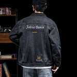 Vintage Washed Ripped Denim Jacket-INNBLAC Fashion Apparel