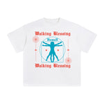Walking Blessing Abstract Graphic Tee-INNBLAC Fashion Apparel