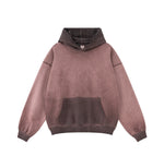 Washed Kangaroo Pocket Hoodie-INNBLAC Fashion Apparel