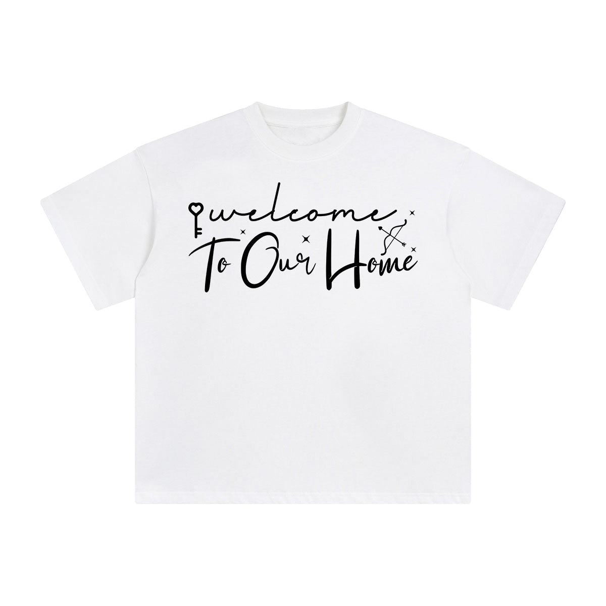 Welcome To Our Home Graphic Tee-INNBLAC Fashion Apparel