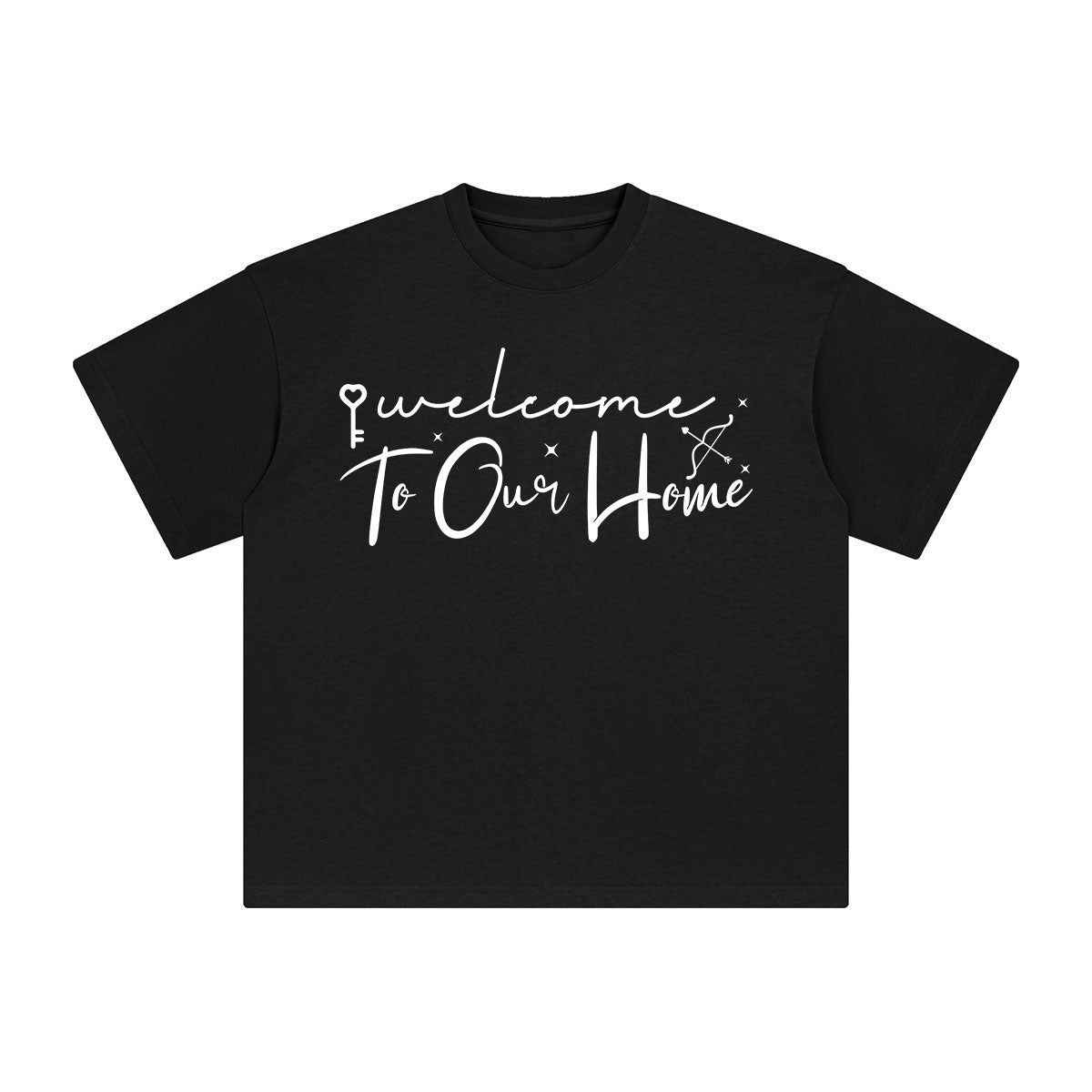 Welcome To Our Home Graphic Tee-INNBLAC Fashion Apparel