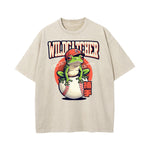 Wild Catcher Frog Graphic Tee-INNBLAC Fashion Apparel