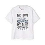 Wings Motorcycle & Slogan Graphic Tee-INNBLAC Fashion Apparel