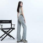 Women's Baggy Faded Jeans-INNBLAC Fashion Apparel
