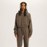 Women's Cropped Pullover Hoodie-INNBLAC Fashion Apparel