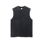 Women's Frayed Sleeveless T Shirt 8oz-INNBLAC Fashion Apparel