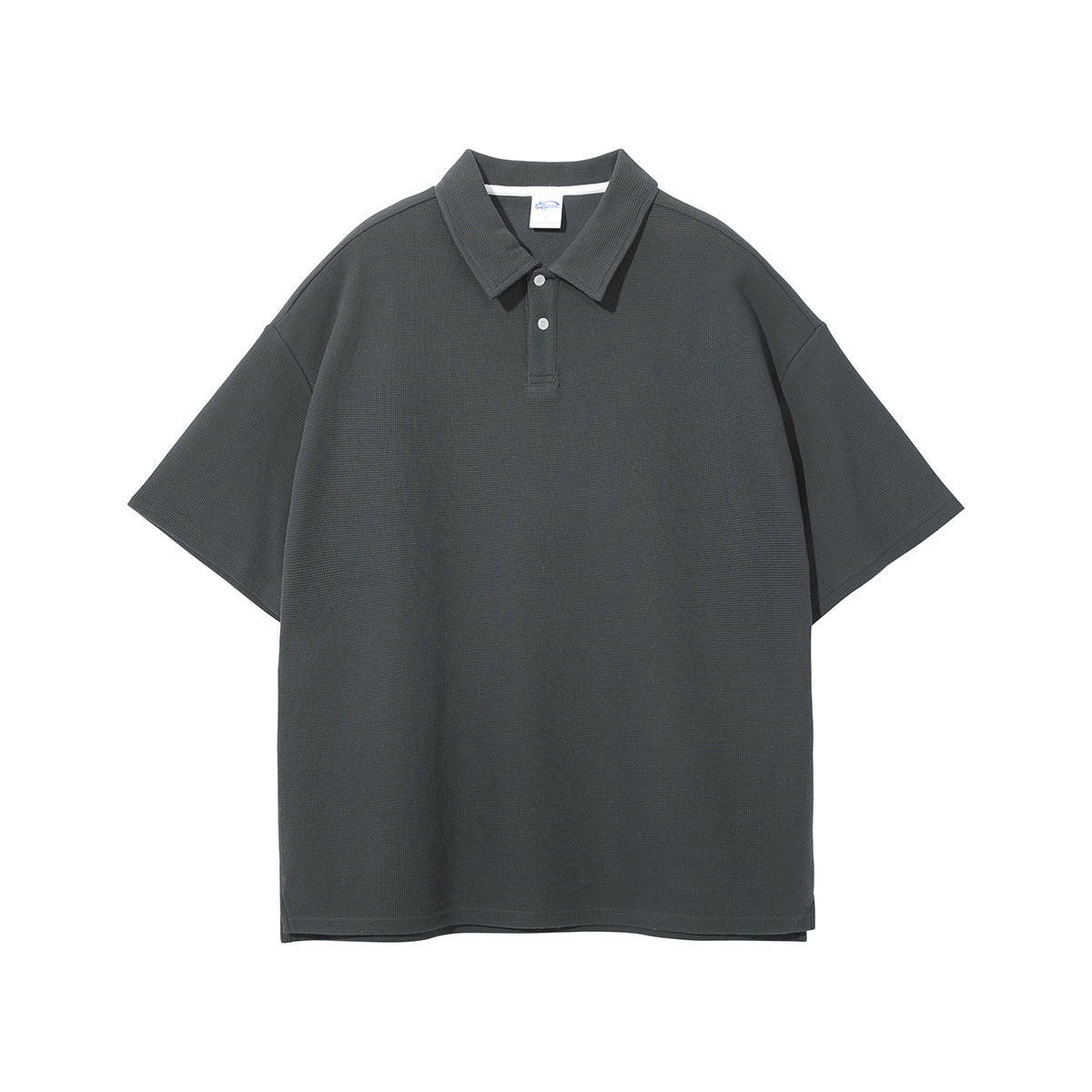 Women's Heavyweight Waffle-knit Polo Shirt 9.7oz-INNBLAC Fashion Apparel