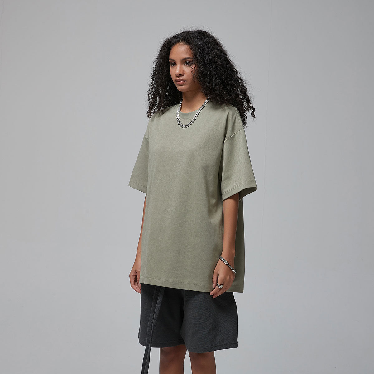 Women's Quick Dry Basic T Shirt 6.7oz-INNBLAC Fashion Apparel