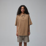 Women's Stone Wash Heavy Collar Shirt 7.5oz-INNBLAC Fashion Apparel