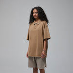 Women's Stone Wash Heavy Collar Shirt 7.5oz-INNBLAC Fashion Apparel