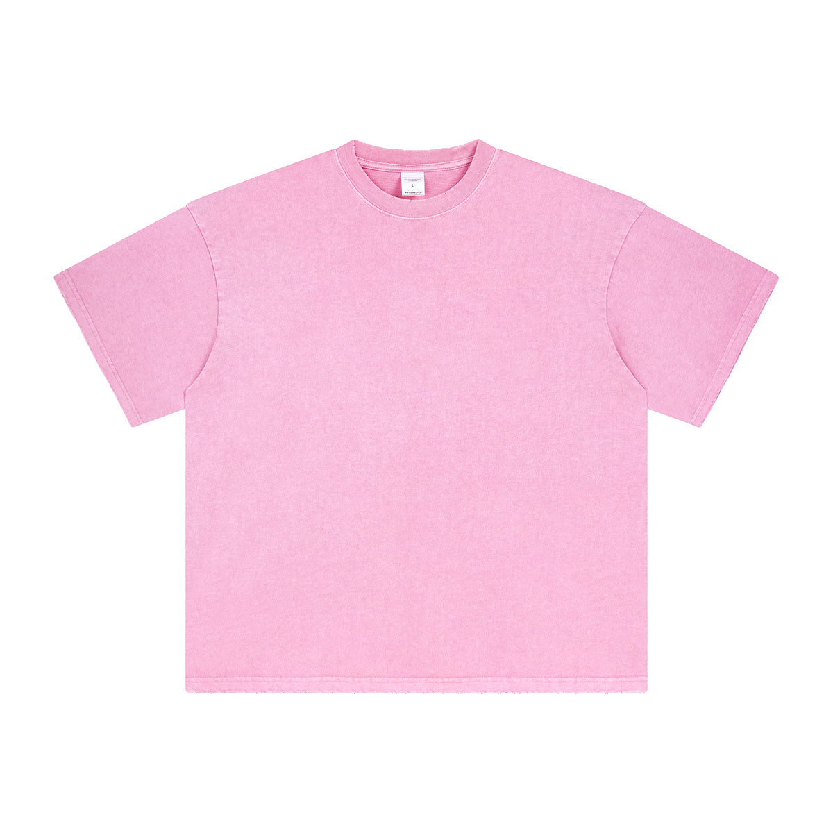 Women's Stone Wash Frayed T Shirt 7.5oz-INNBLAC Fashion Apparel