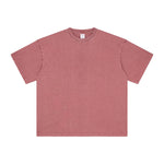 Women's Stone Wash Frayed T Shirt 7.5oz-INNBLAC Fashion Apparel