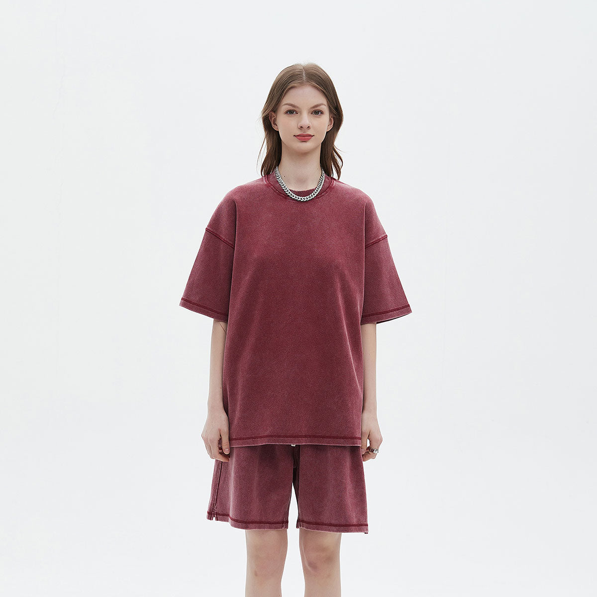 Women's Ultra Heavyweight Oversized Tee 12oz-INNBLAC Fashion Apparel