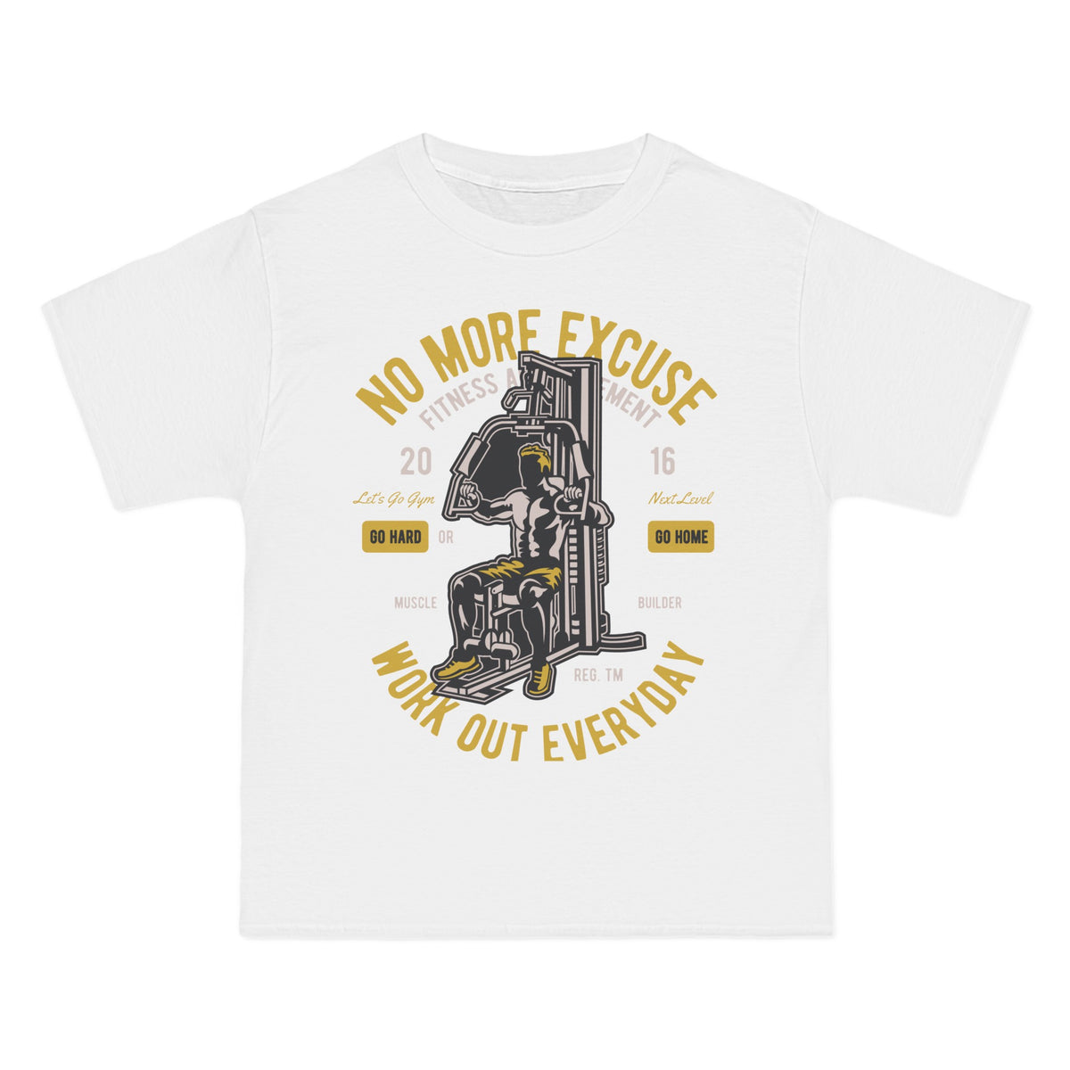 Work Out Everyday Graphic Tee-INNBLAC Fashion Apparel