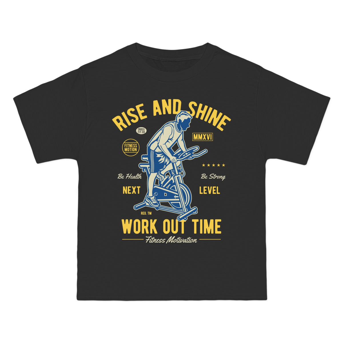 Work Out Time Graphic T Shirt-INNBLAC Fashion Apparel