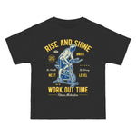 Work Out Time Graphic T Shirt-INNBLAC Fashion Apparel