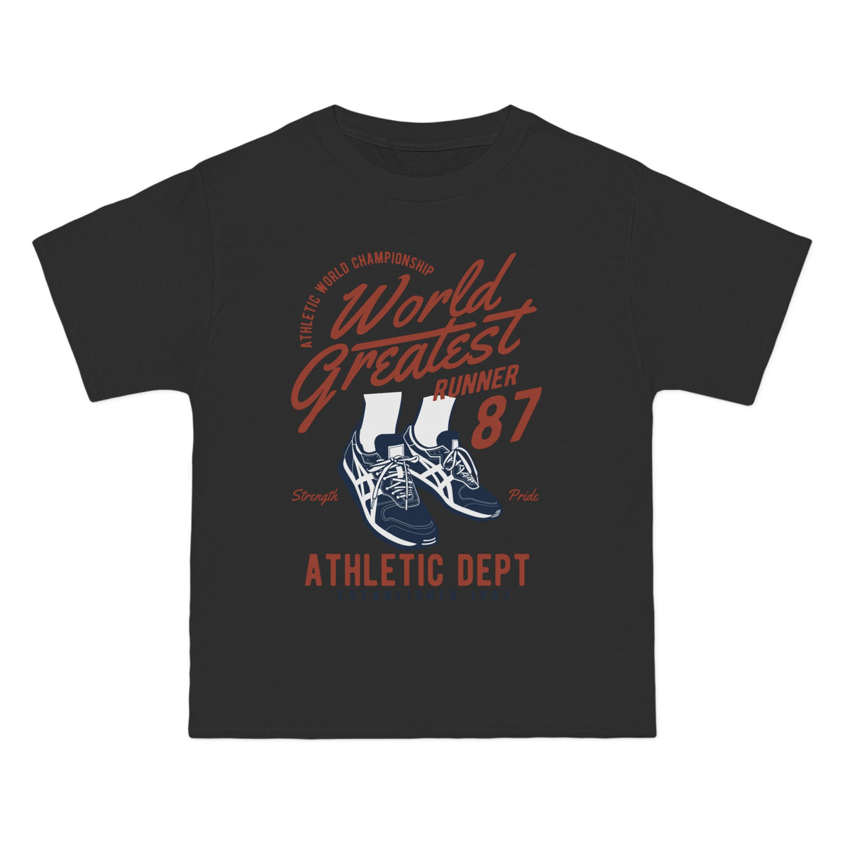 World Greatest Runner Graphic Tee-INNBLAC Fashion Apparel